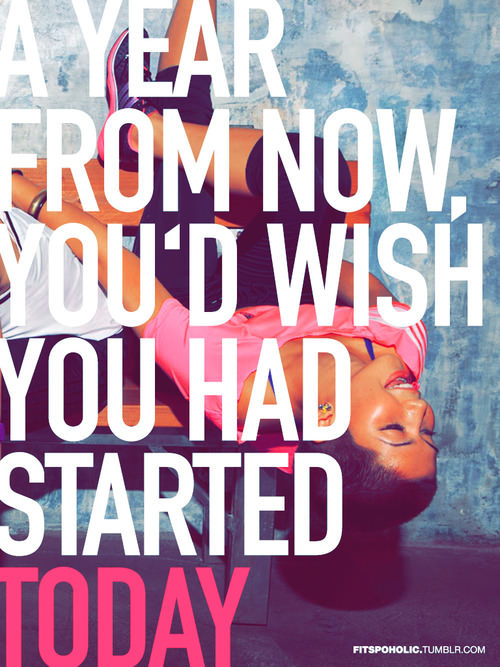 Runner Things #1352: A year from now, you'd wish you had started today.