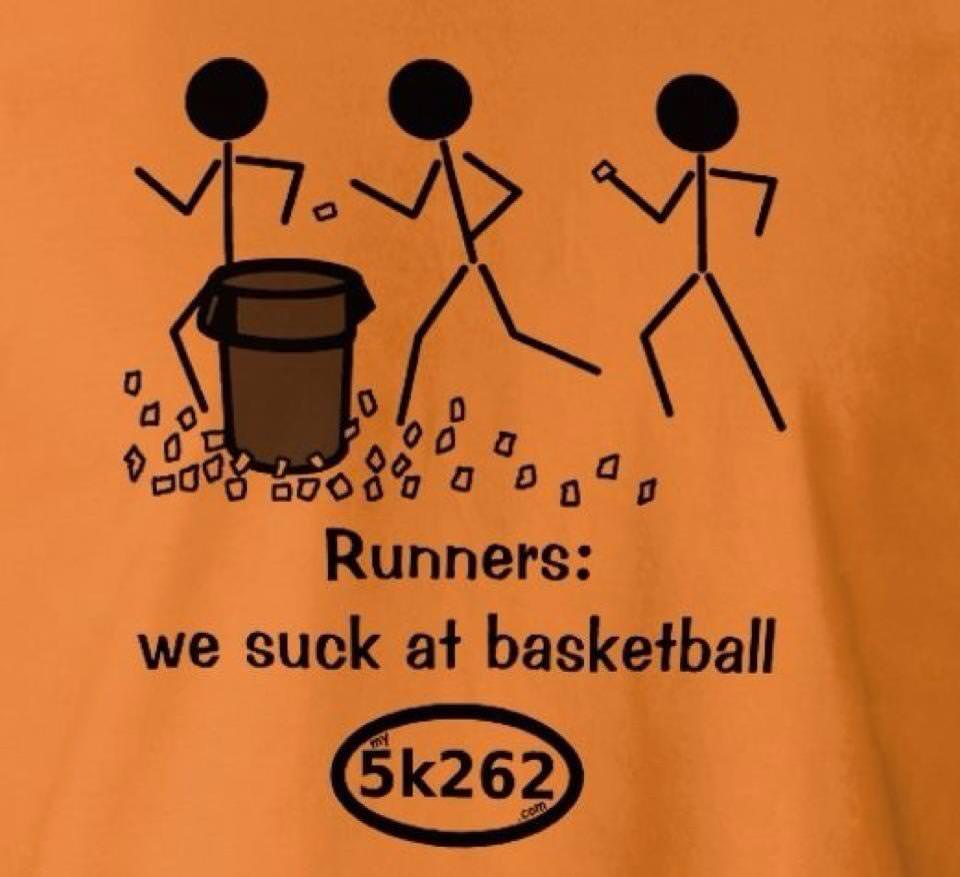 Runner Things #1405: Runners: we sucks at basketball.