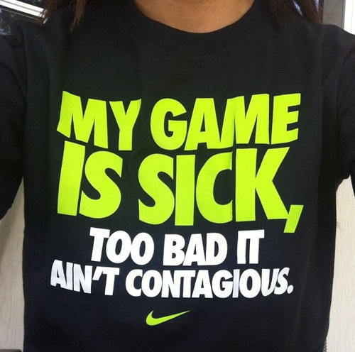 Runner Things #1442: My game is sick, too bad it ain't contagious.  