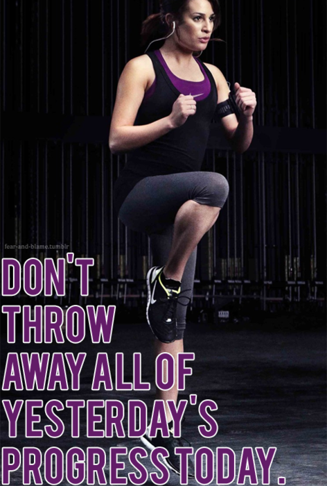 Runner Things #1461: Don't throw away all of yesterday's progress today.
