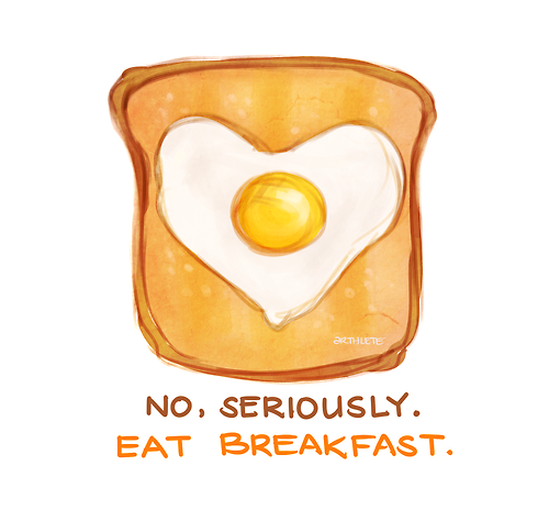 Runner Things #1492: No, seriously. Eat breakfast.
