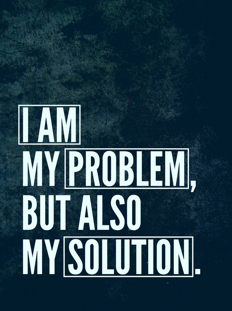 Runner Things #1569: I am my problem, but also my solution.