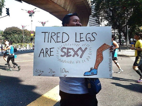 Runner Things #1629: Tired legs are "sexy."