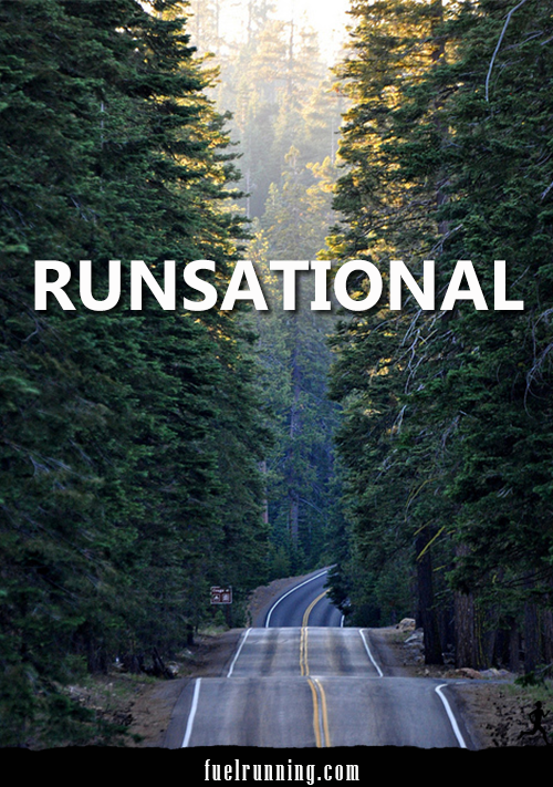 Runner Things #1749: Runsational. - fb,running,runsational