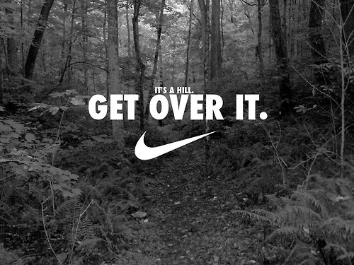 Runner Things #1756: Get over it.