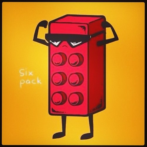 Runner Things #1766: Six pack. - fb,fitness