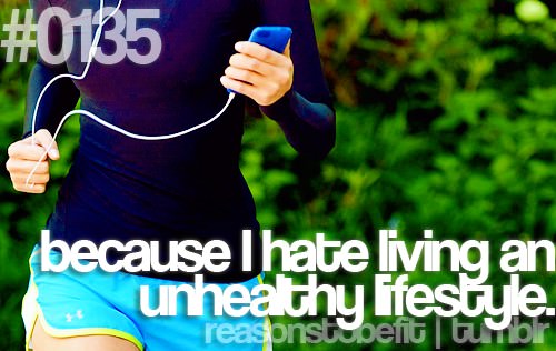 Runner Things #1941: Because I hate living an unhealthy lifestyle.
