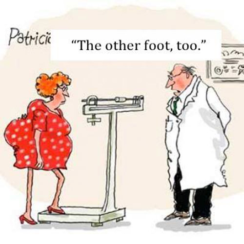 Fitness Humor #6: Weighing Machine Humor