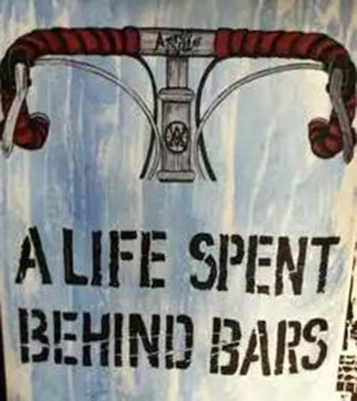 Fitness Humor #28: A life spent behind bars. - fb,fitness-humor,cycling
