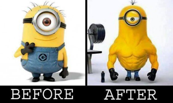 Fitness Humor #41: Muscle Minion