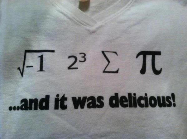Fitness Humor #48: i ate thi pi and it was delicious.