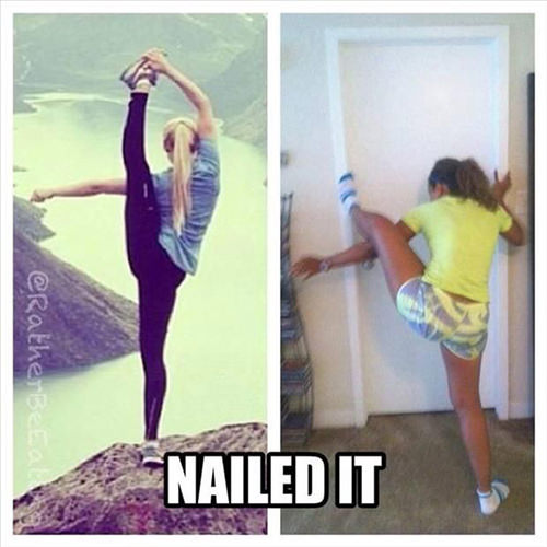 Fitness Humor #55: Nailed it.