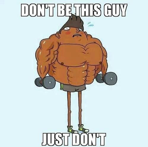 Fitness Humor #86: Don't be this guy.