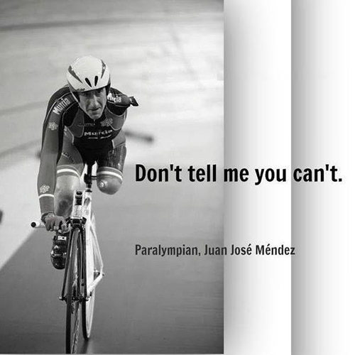Fitness Matters #2: Don't tell me you can't. Paralympian, Juan Jose Mendez - Cycling