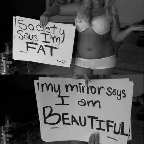 Fitness Matters #10: Society says I'm fat. My mirror says I'm beautiful.