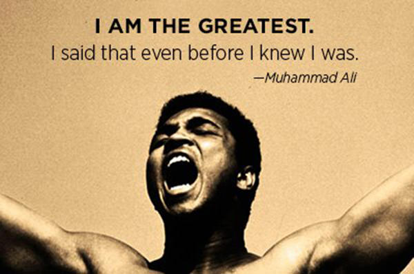 Fitness Matters #33: I am the greatest. I said that even before I knew I was.