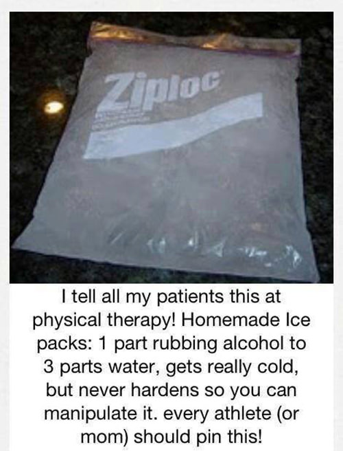 Fitness Matters #35: Homemade Ice Pack For Athletes - fb,fitness