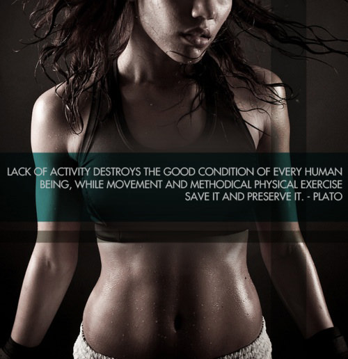 Fitness Matters #59: Lack of activity destroys the good condition of every human being, while movement and methodical physical exercise save it and preserve it. - Plato