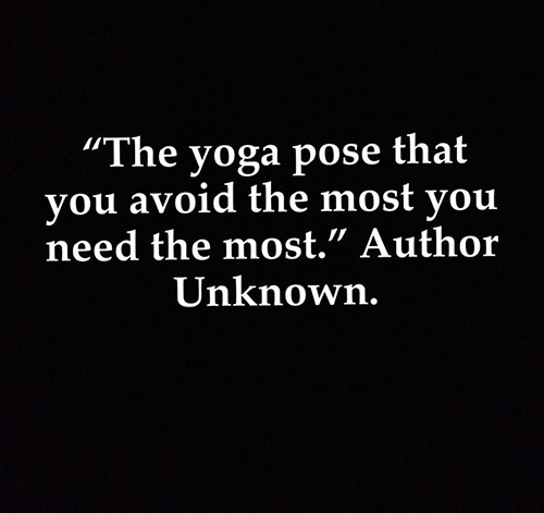 Fitness Matters #116: The yoga pose that you avoid the most you need the most. - fb,fitness,yoga