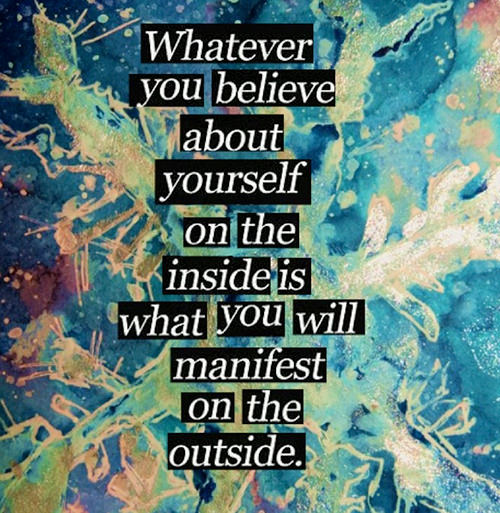 Fitness Matters #137: Whatever you believe about yourself on the inside is what will manifest on the outside. - fb,fitness