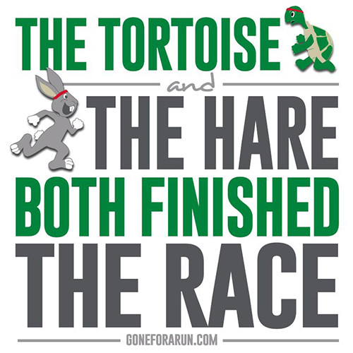 Fitness Matters #159: The tortoise and the hare both finished the race.