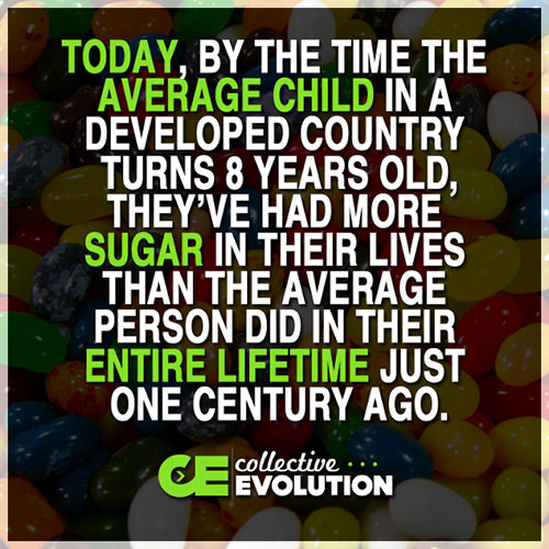Nutrition Matters #16: Today, by the time the average child in a developed country turns 8 years old, they've had more sugar in their lives than the average person did in their entire lifetime just one century ago. - fb,nutrition
