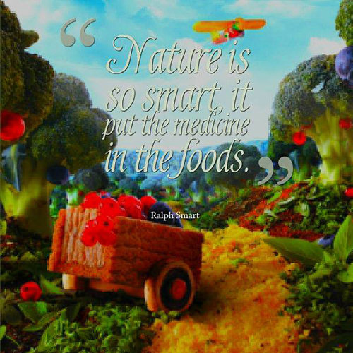 Nutrition Matters #35: Nature is so smart it put the medicine in the foods. - Ralph Smart - fb,nutrition