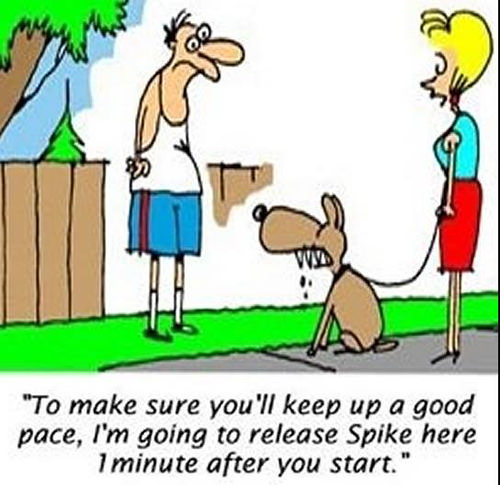 Running Humor #2: Running And Dog Humor