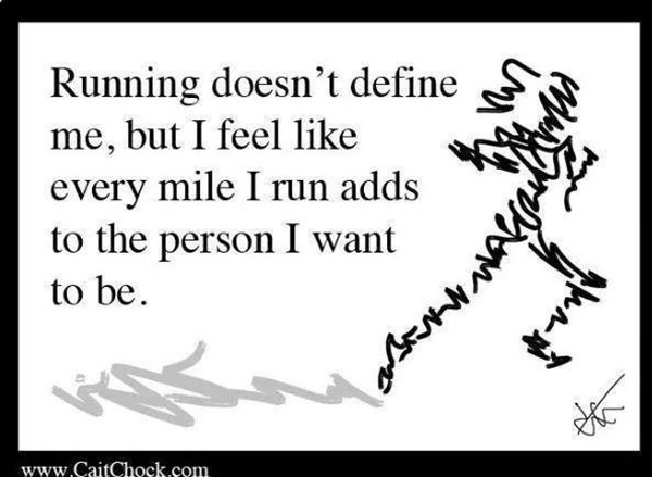 Running Matters #4: Running doesn't define me, but I feel like every mile I run adds to the person I want to be.