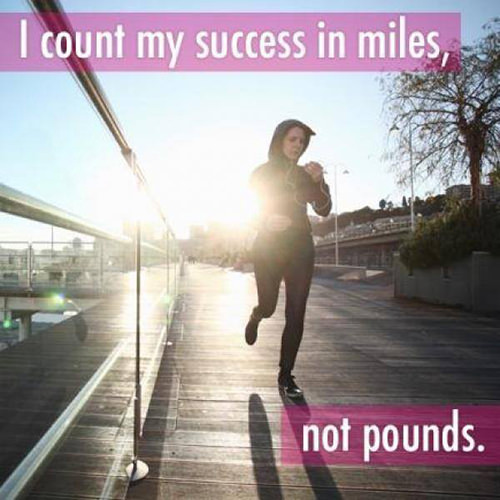 Running Matters #14: I count my success in miles, not pounds.