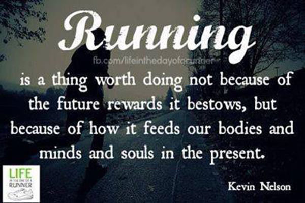Running Matters #50: Running is a thing worth doing not because of the future rewards it bestows, but because of how it feeds our bodies and minds and souls in the present.