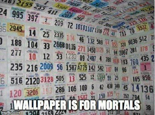 Running Matters #64: Wallpaper is for mortals.