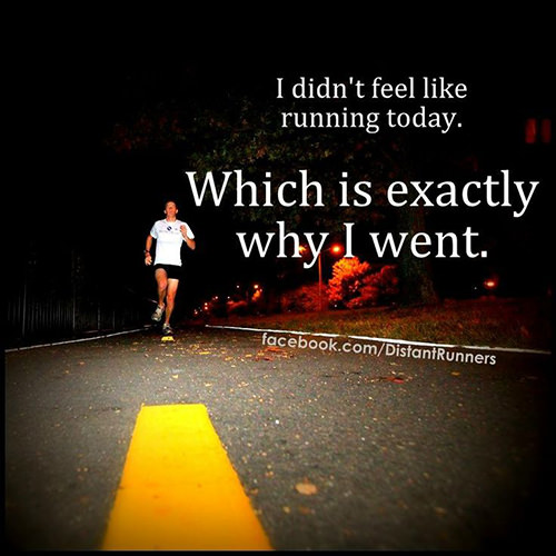 Running Matters #75: I didn't feel like running today. Which is exactly why I went.