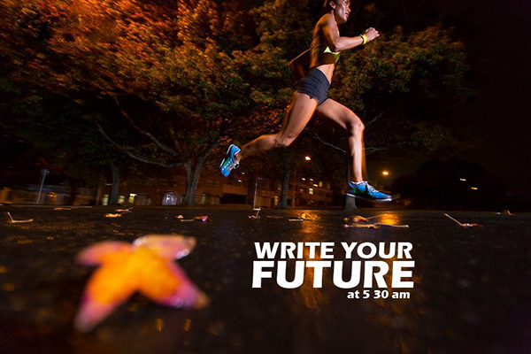 Running Matters #79: Write your future at 5:30 am.