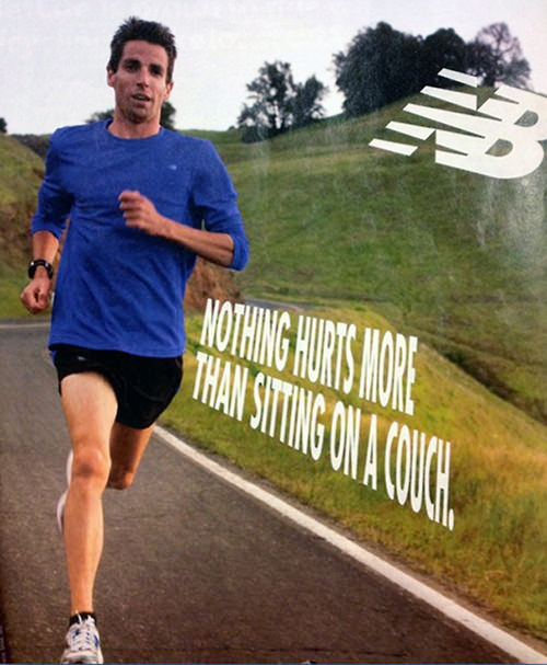 Running Matters #150: Nothing hurts more than sitting on the couch.