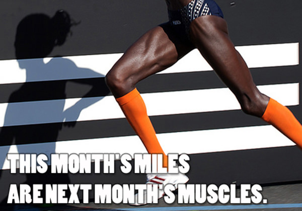 Running Matters #181: This month's miles are next month's muscles. - fb,running