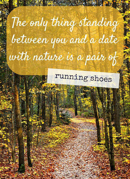 Running Matters #206: The only thing standing between you and a date with nature is a pair of running shoes.