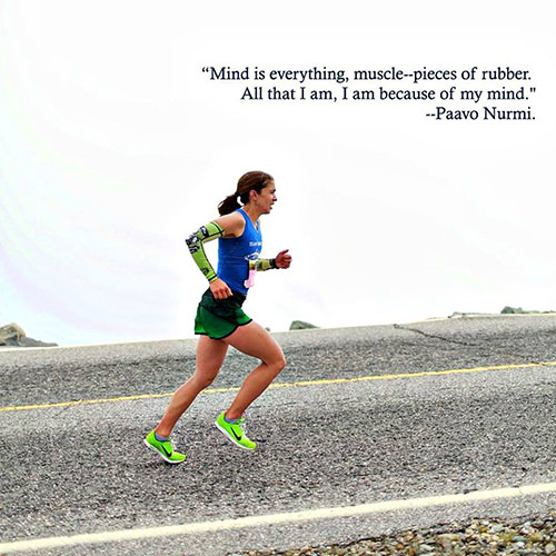 Running Matters #259: Mind is everything, muscle - pieces of rubber. All that I am, I am because of my mind.