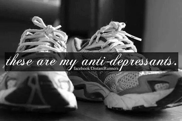 Running Matters #262: These are my anti-depressants. - fb,running