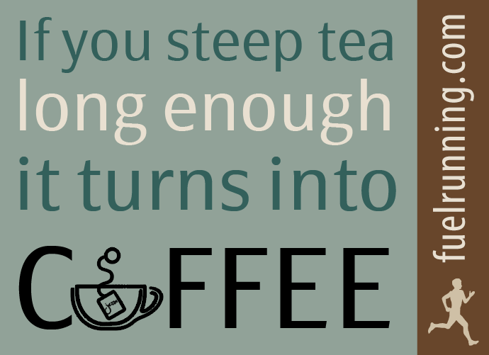 Fitness Stuff #12: FUEL Running Inspiration: Tea Into Coffee