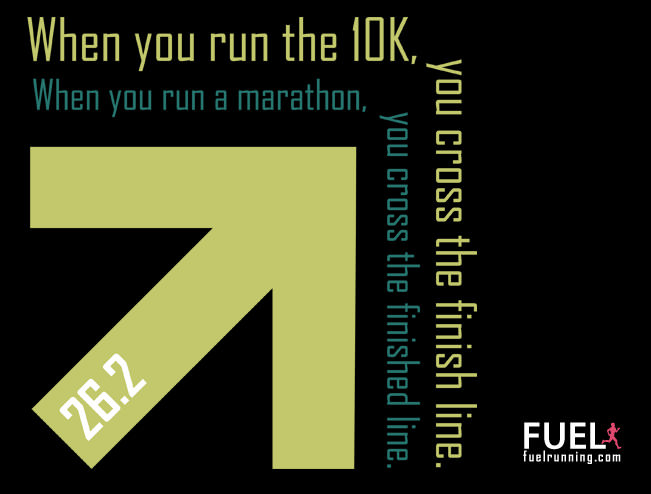 Fitness Stuff #14: FUEL Running Inspiration: 10K vs Marathon